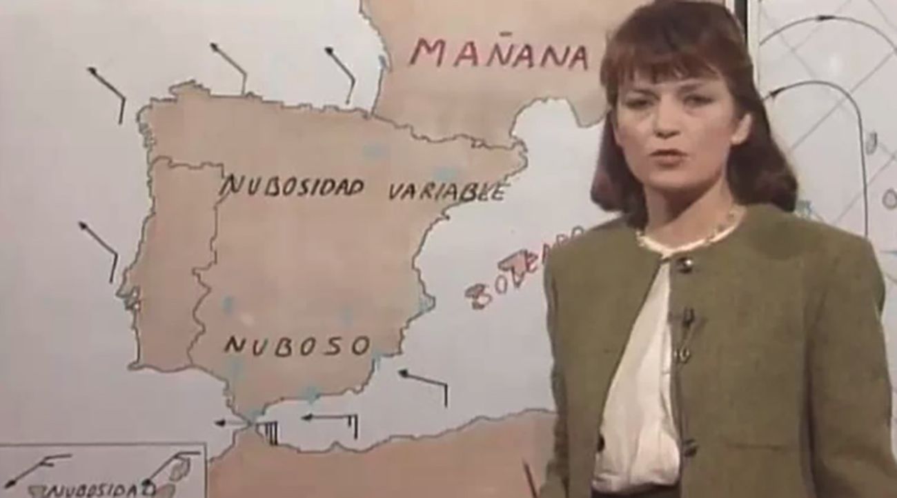 Muere Pilar Sanjurjo, la primera mujer del tiempo en la televisión española