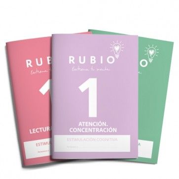 estimulacion cognitiva nivel 1 cuadernos rubio