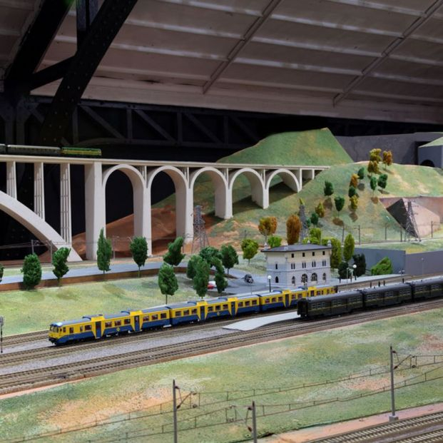 Así es la maqueta ferroviaria más grande de España