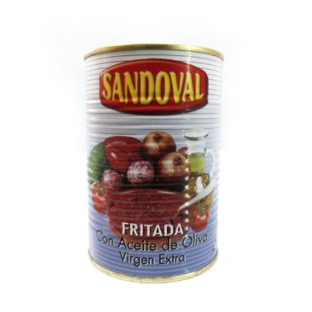 sandoval fritada de pisto lata con 500 gramos netos (1) sandoval fritada de pisto lata con 500 gramos netos (1)