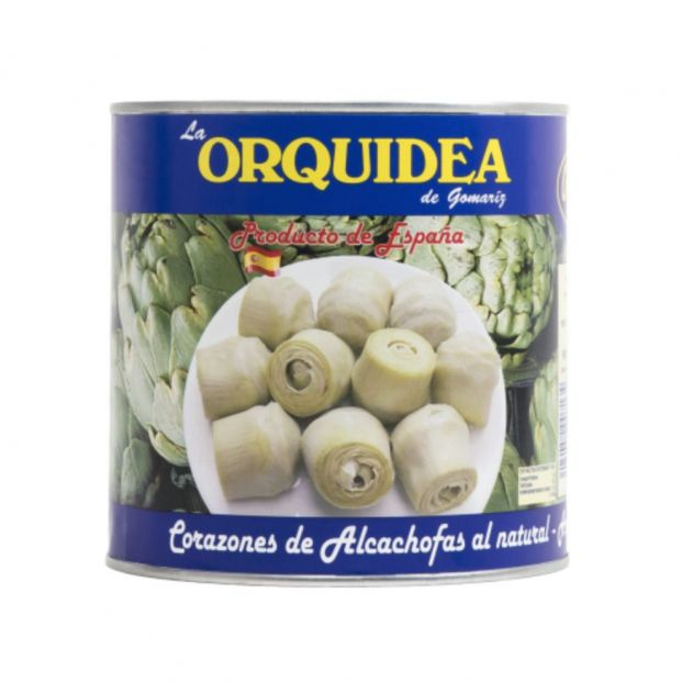 Corazones de Alcachofa al natural La Orquidea
