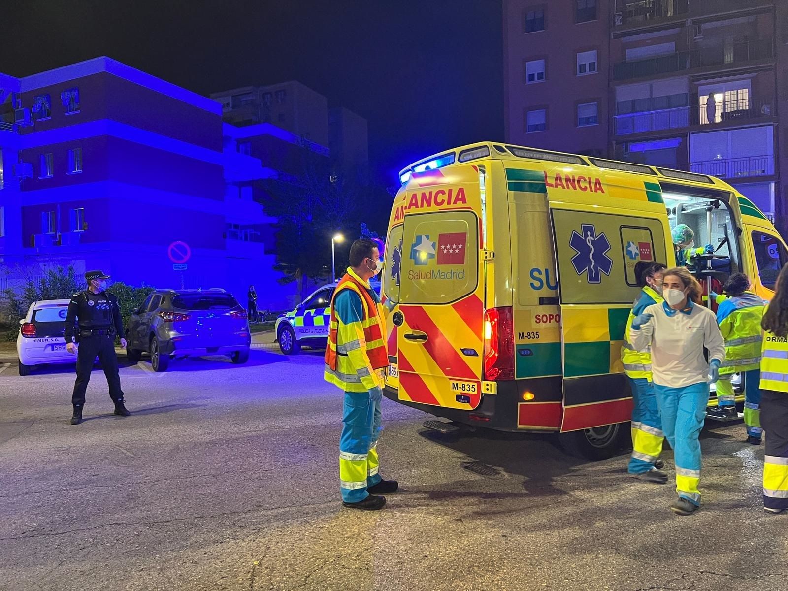 Un bebé de 18 meses, herido grave tras precipitarse desde un segundo piso en Madrid