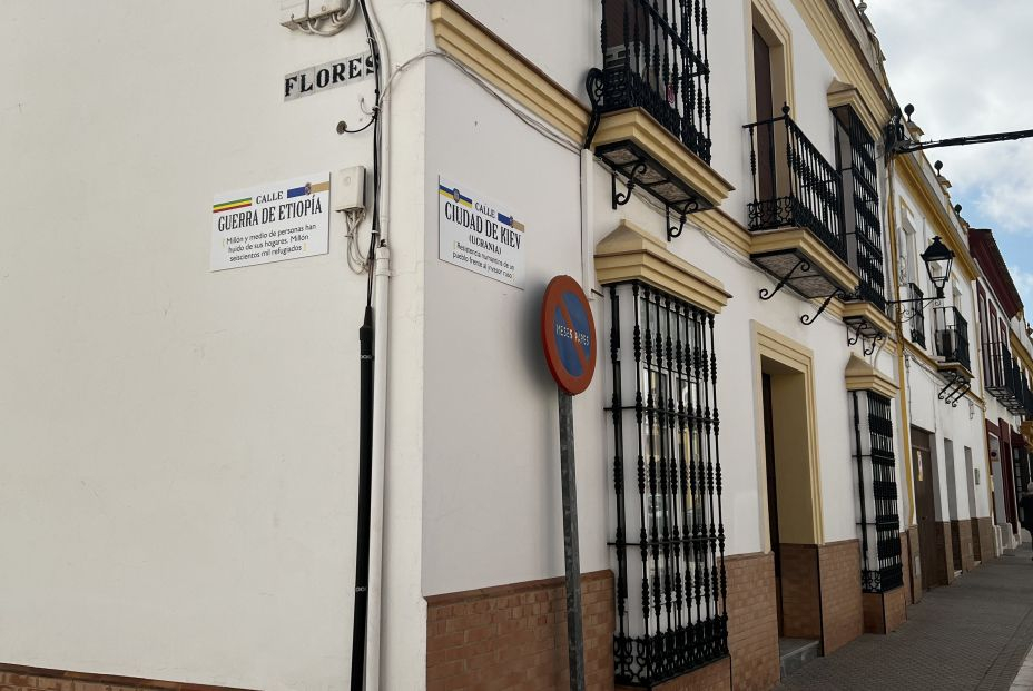 Un pueblo de Sevilla cambia su nombre por el de Ucrania Foto: Europa Press
