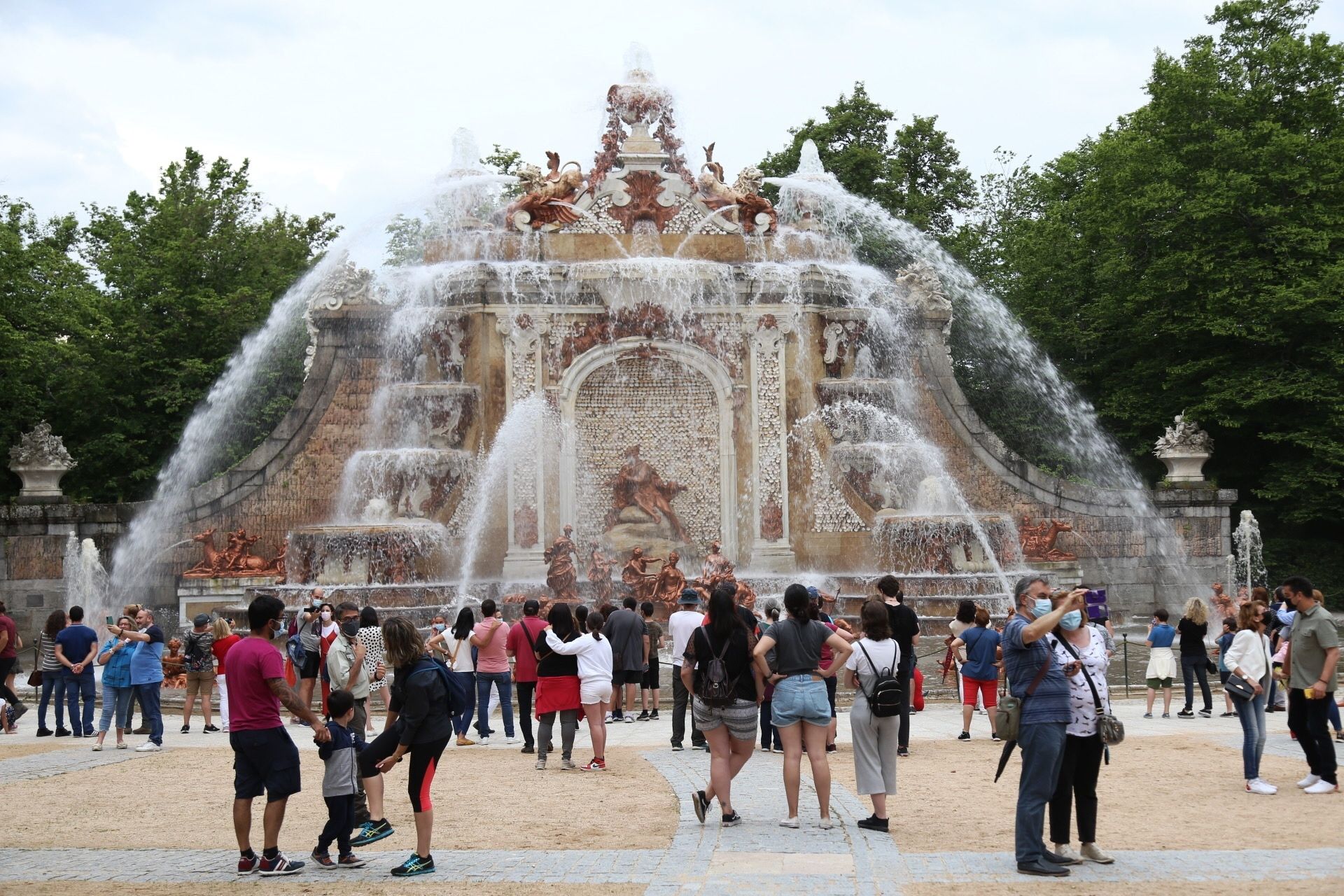 Temporada 2022 de las Fuentes de la Granja de San Ildefonso: horarios y precios 