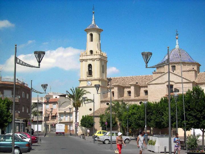 Iglesia de Fortuna (Región de Murcia). Foto Wikipedia