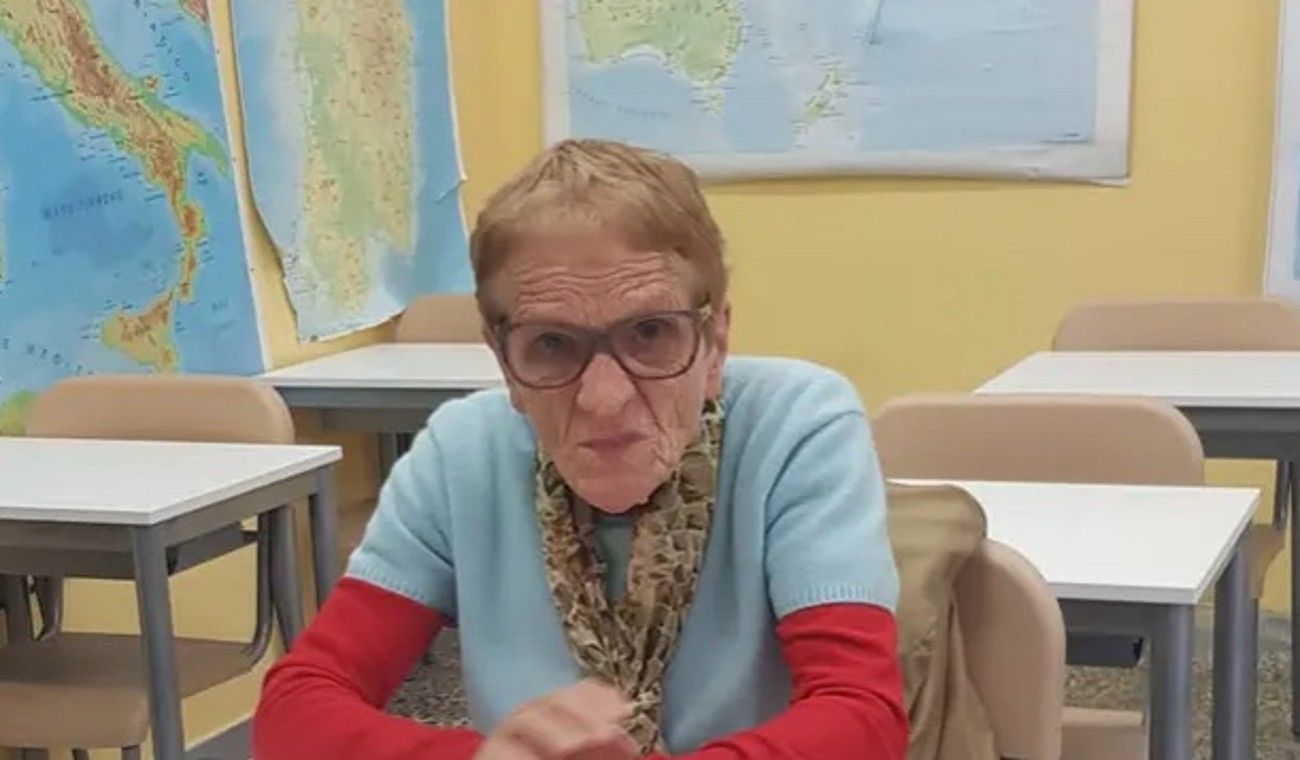 Una mujer italiana vuelve al colegio a los 90 años
