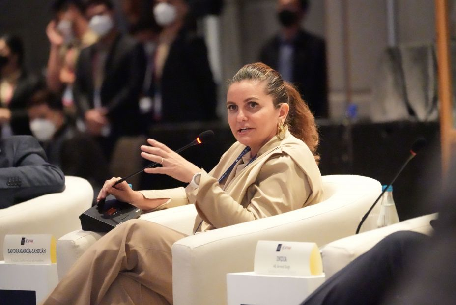 Sandra García Sanjuán en la Cumbre Mundial de Viajes y Turismo 2022 (1)