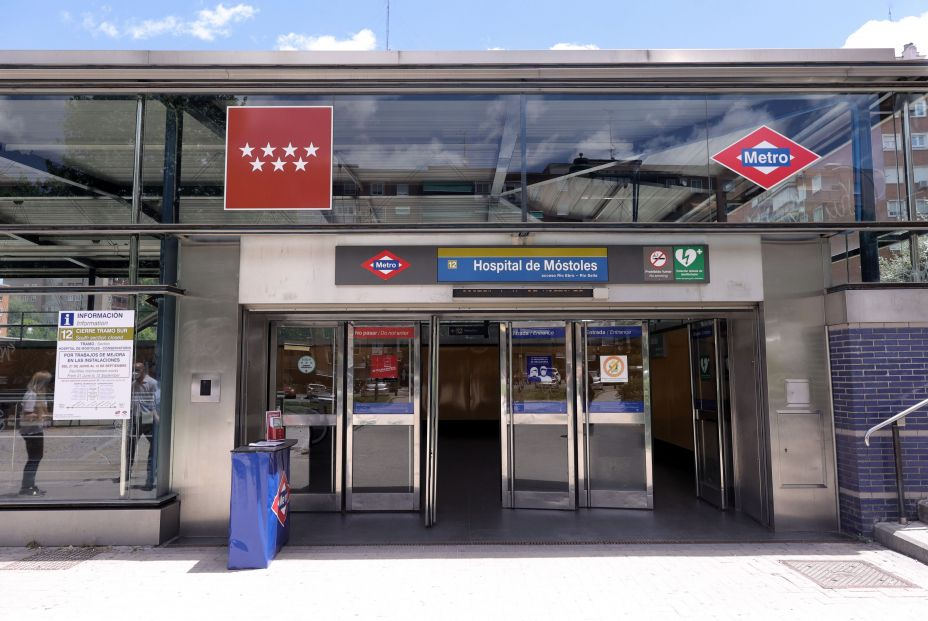 EuropaPress 3798414 boca metro hospital mostoles 21 junio 2021 mostoles madrid espana lunes 21 EuropaPress 3798414 boca metro hospital mostoles 21 junio 2021 mostoles madrid espana lunes 21