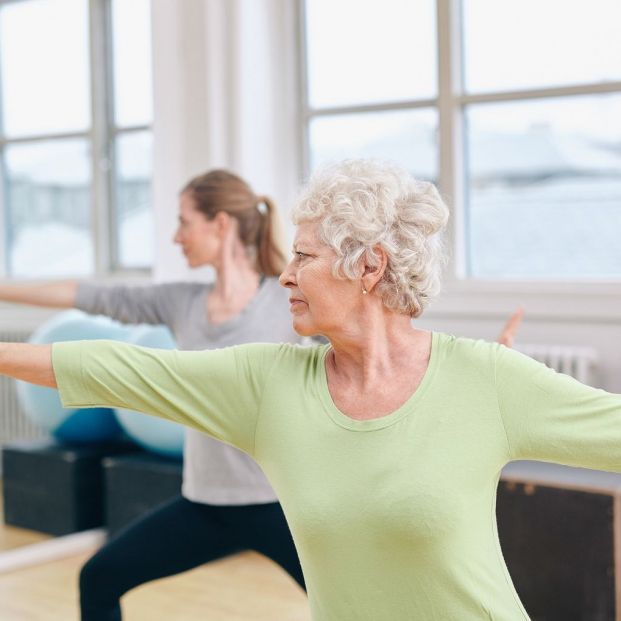 Estiramientos de yoga