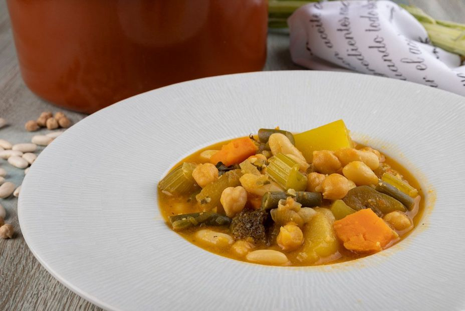 Olla gitana fácil, el cocido sin carne murciano más rico. Foto: Murcia turística