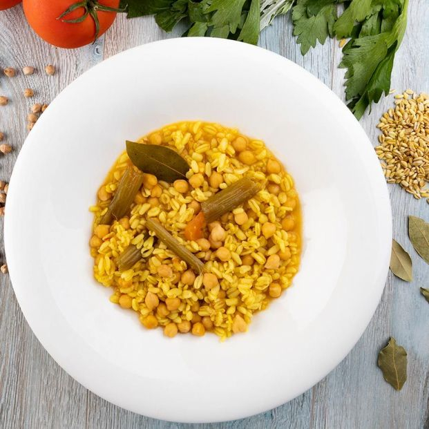 Receta de trigo entero, el plato de cuchara tradicional y vegano con un toque anisado irresistible