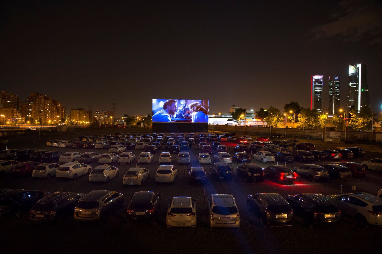 Madrid acoge el autocine más grande de Europa