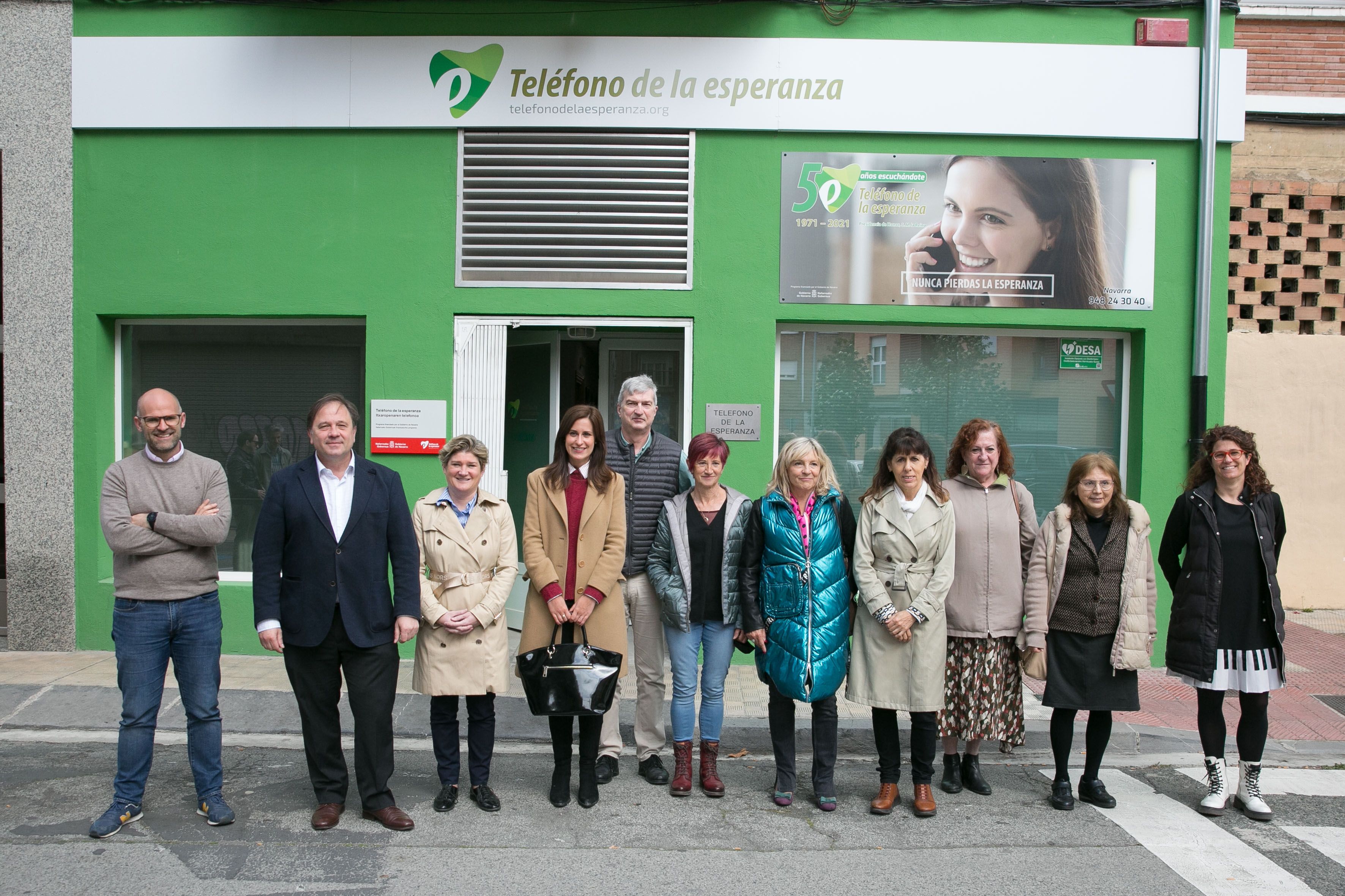 Pamplona y el Teléfono de la Esperanza se unen para ofrecer apoyo psicológico a mayores