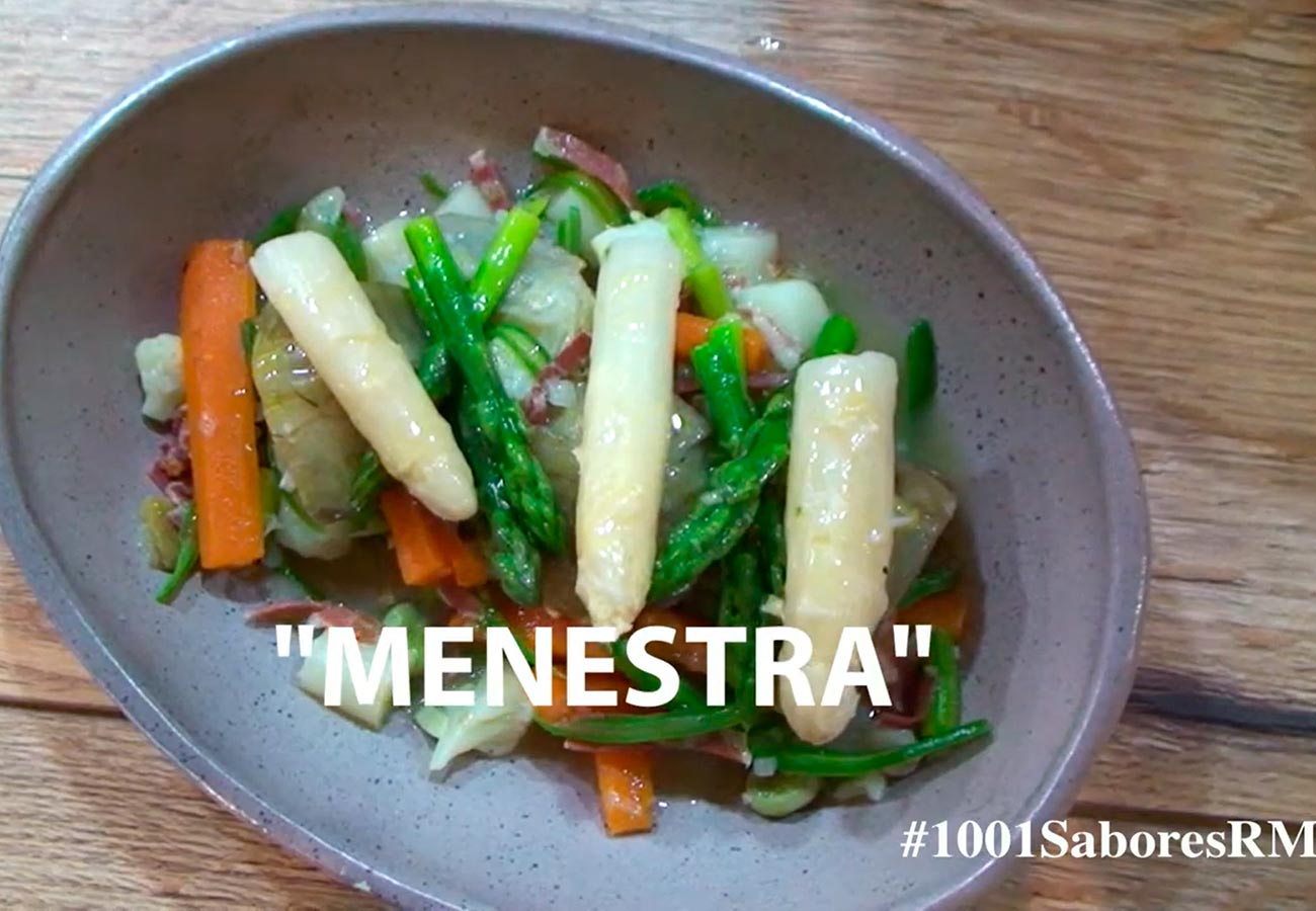 Cómo se hace la auténtica menestra de verduras