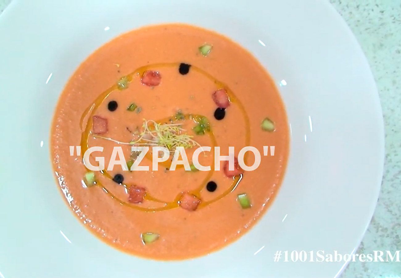 Receta de gazpacho murciano. Foto: Murcia turística