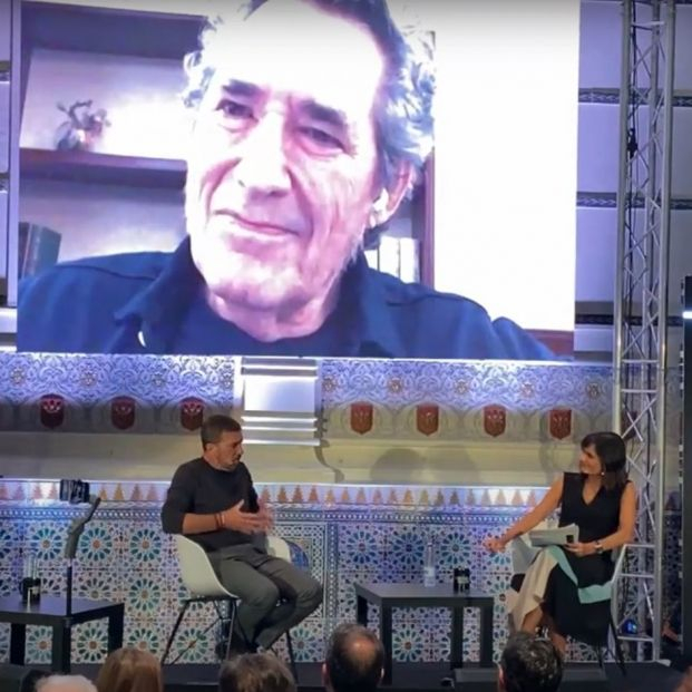 Antonio Banderas y Miguel Ríos reivindican la colaboración público-privada para impulsar la cultura