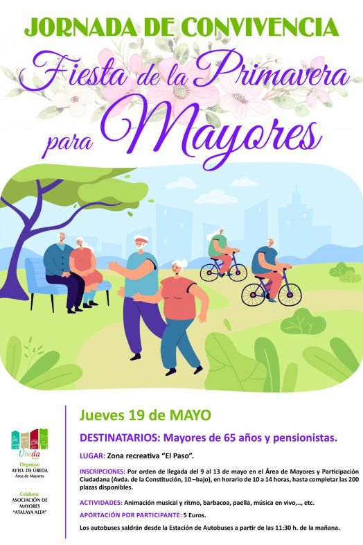 Vuelve la Fiesta de la Primavera para los mayores de Úbeda