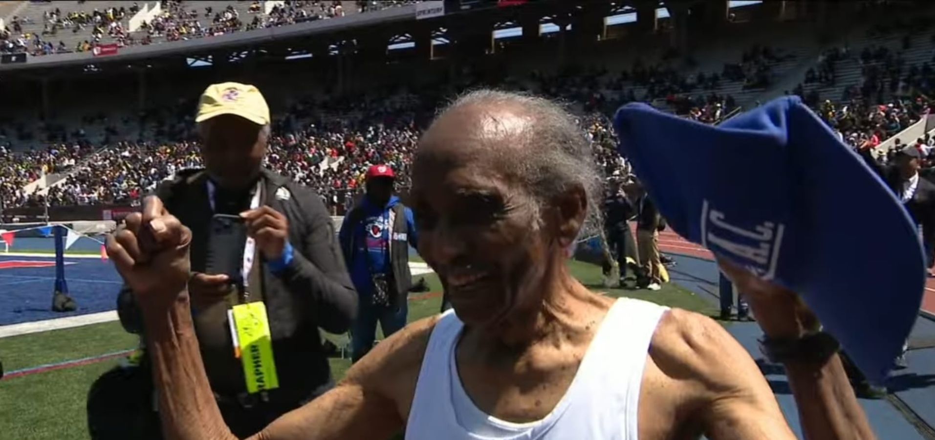 Lester Wright, el estadounidense que se ha convertido en el centenario más rápido del mundo