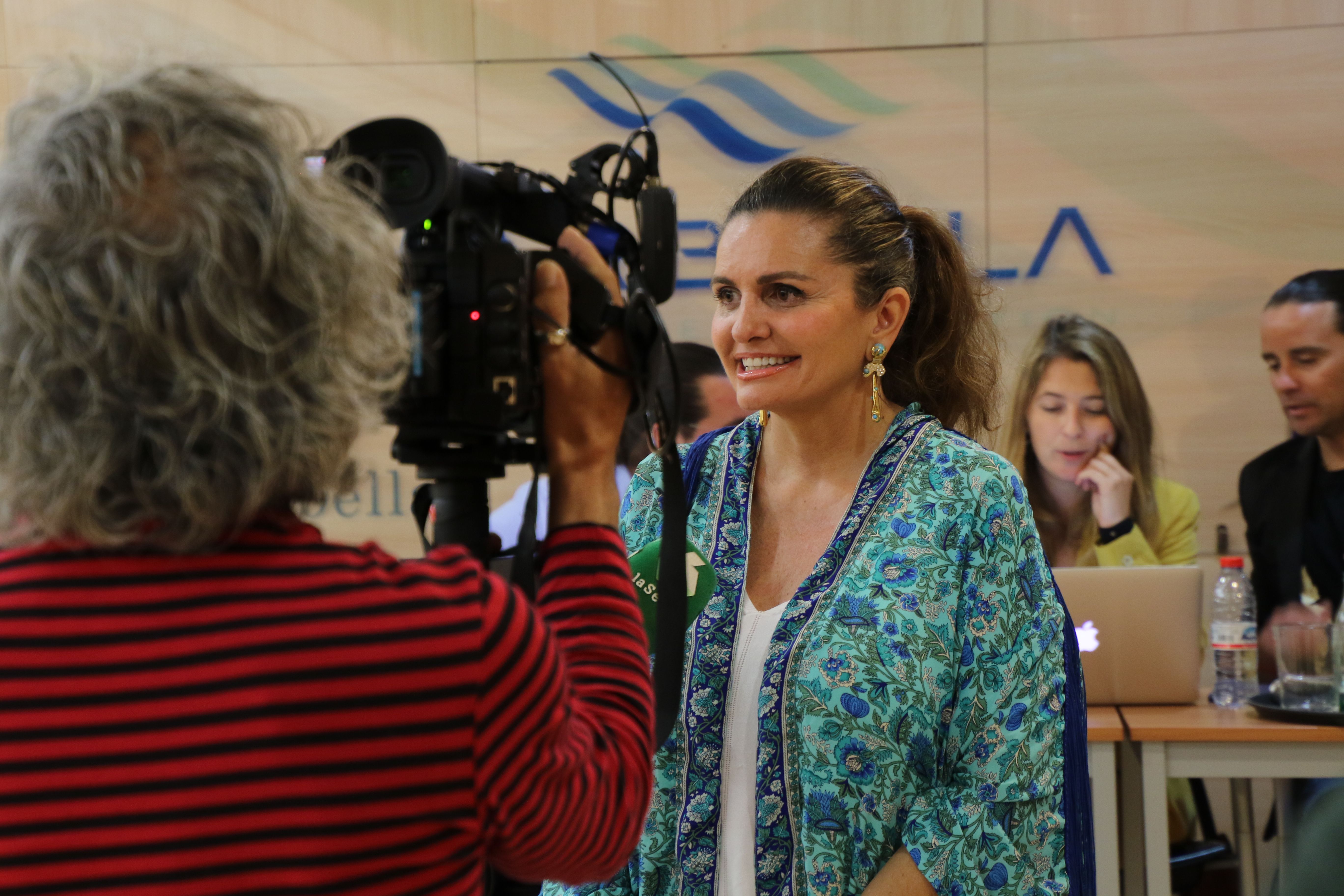 La presidenta de Starlite Catalana Occidente, Sandra García Sanjuan, durante el recruitment