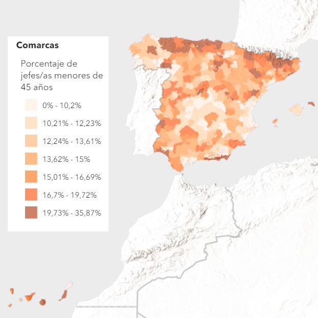 El campo envejece: la edad media de los agricultores es de 61 años y casi un 67% tiene más de 55