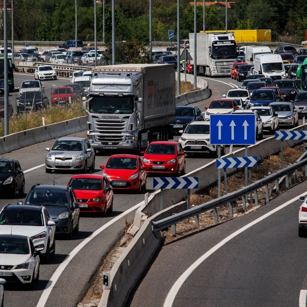 CCOO y UGT convocan una concentración de transportistas para pedir la jubilación anticipada. Foto: Europa Press