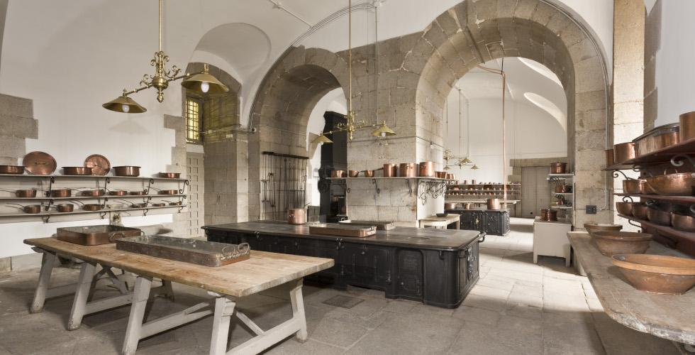 Cocinas del Palacio Real de Marid. Foto  Patrimonio Nacional