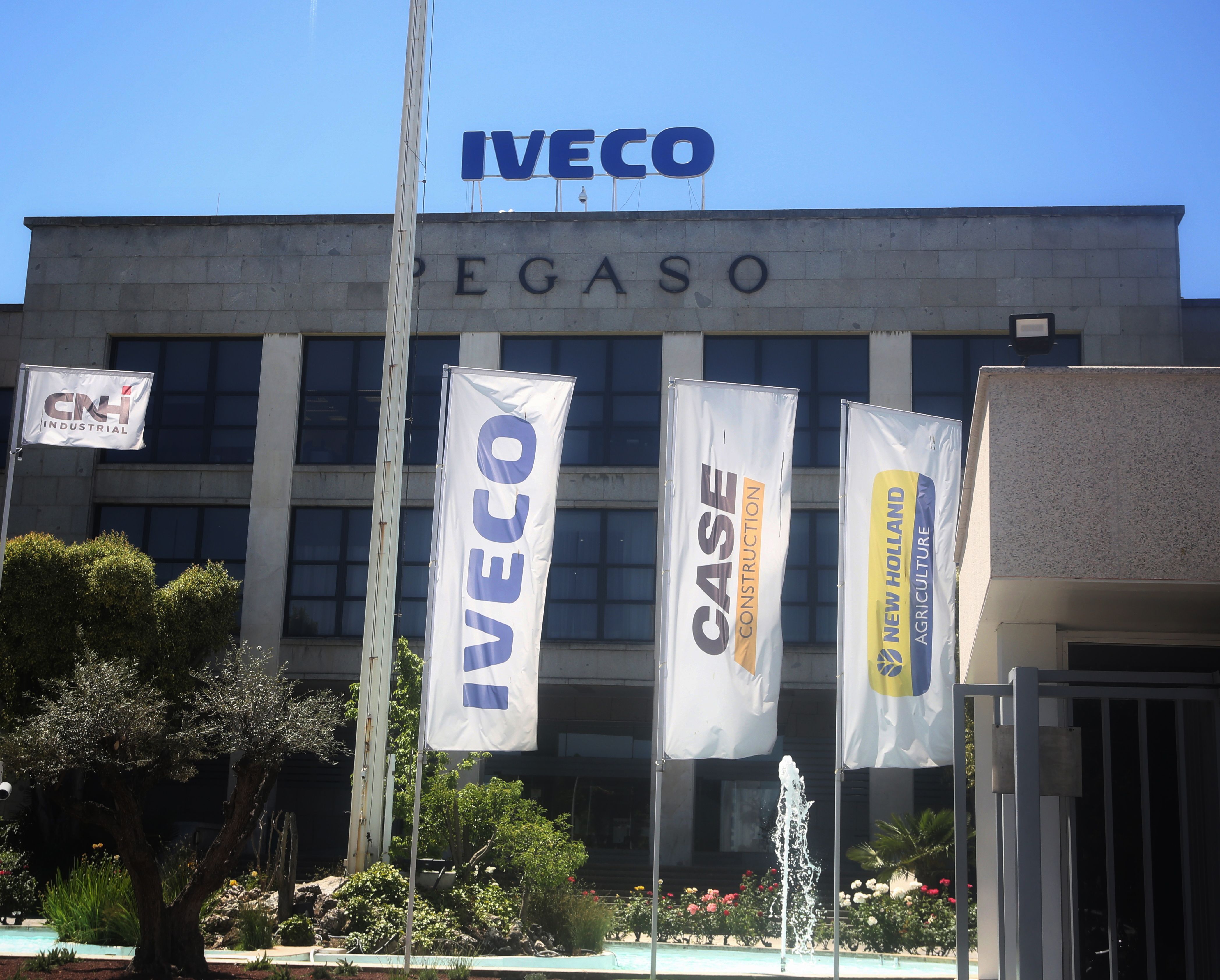Sede de la empresa Iveco en Madrid donde trabajaba la mujer que se quitó la vida después de la difusión entre los empleados de un vídeo suyo de carácter sexual 