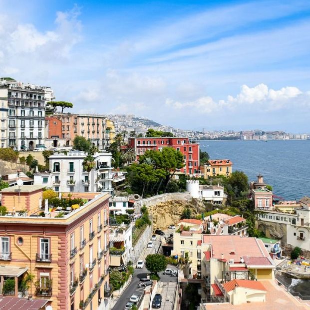 Coste italiana en Nápoles (Pixabay)