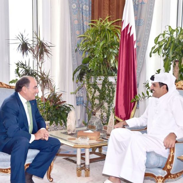 Ignacio Galán y el emir Al Thani se reúnen para fortalecer lazos entre España y Qatar