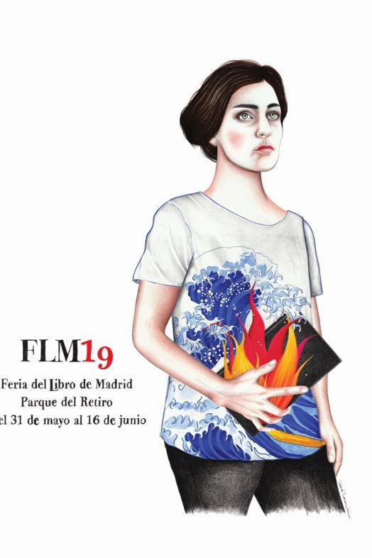 Cartel Feria Libro Madrid FLM19
