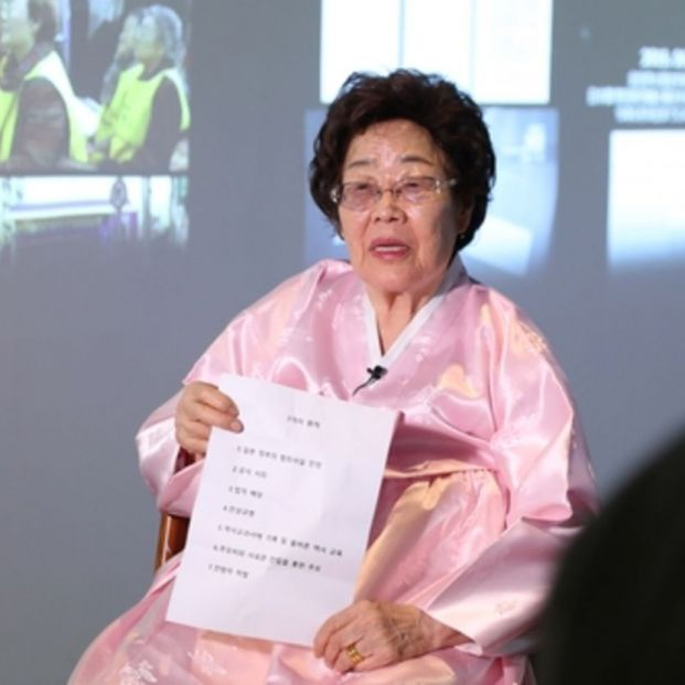 Una mujer de 93 años pide justicia para las víctimas de esclavitud sexual durante la guerra en Corea