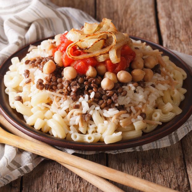 Kushari, plato típico de Egipto