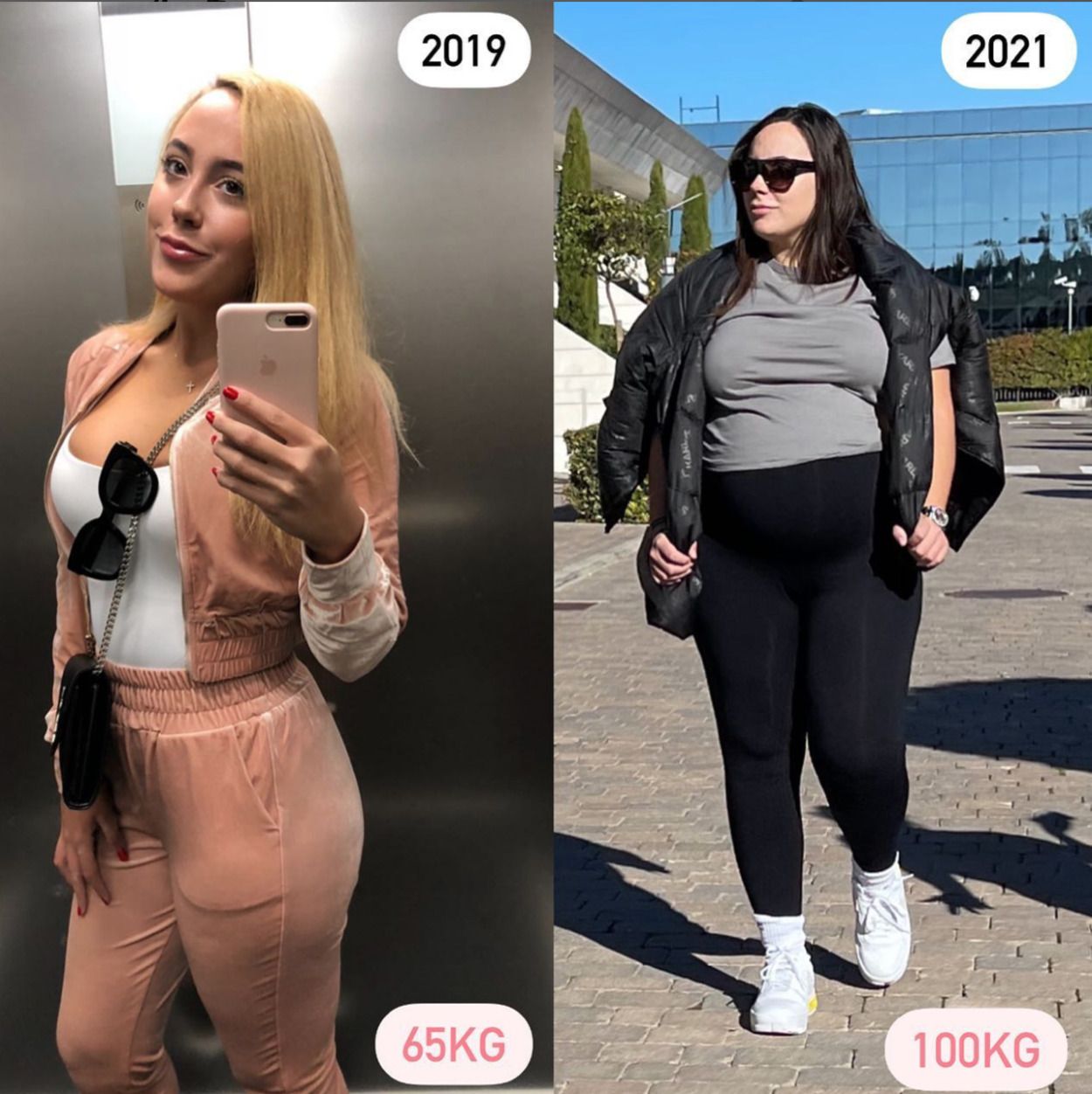 El gran cambio de Ivana, la hermana de Georgina Rodríguez, de 65 a 100 kilos: "Ese fue mi límite"