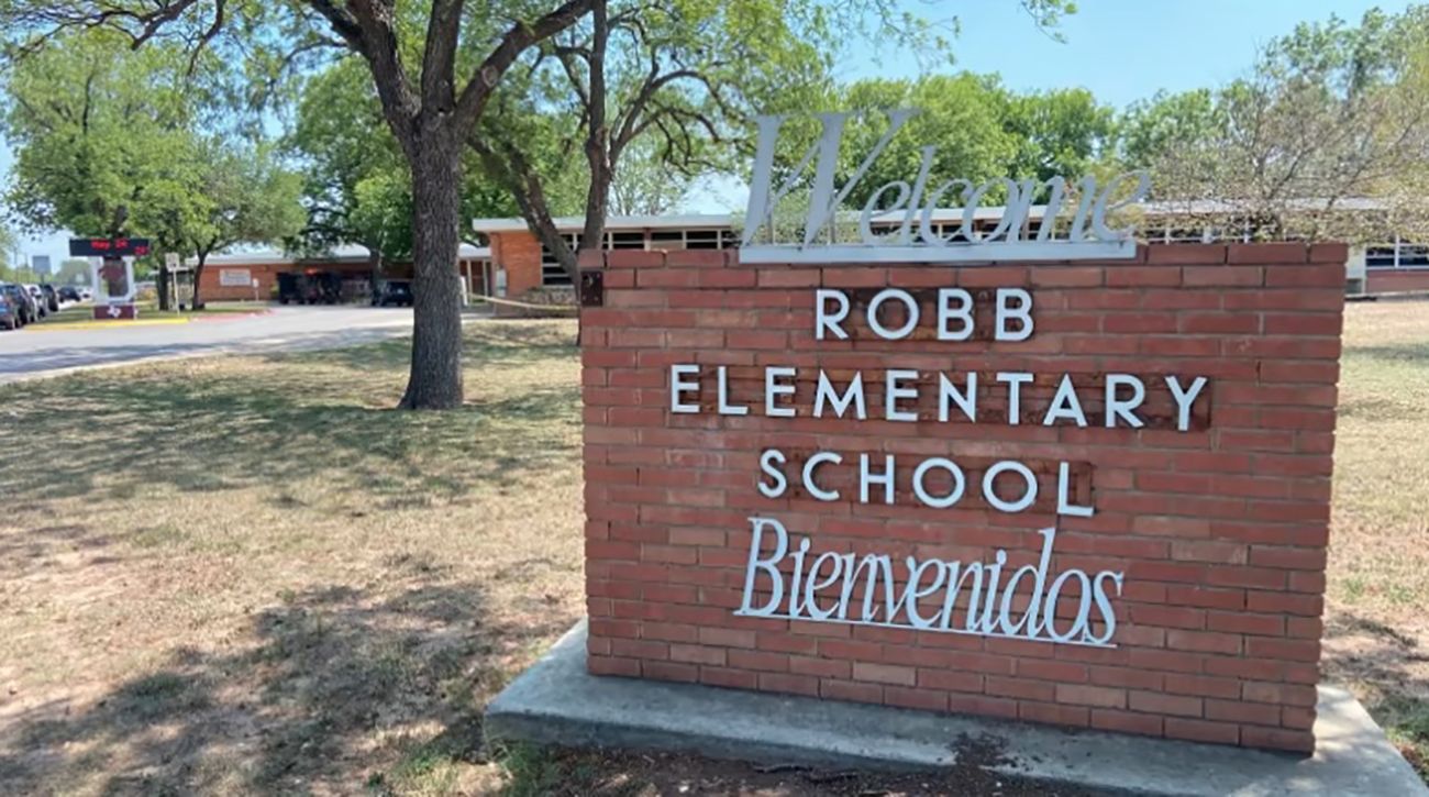 Robb Elementary School in Uvalde Consolidated ISD. (KSAT)