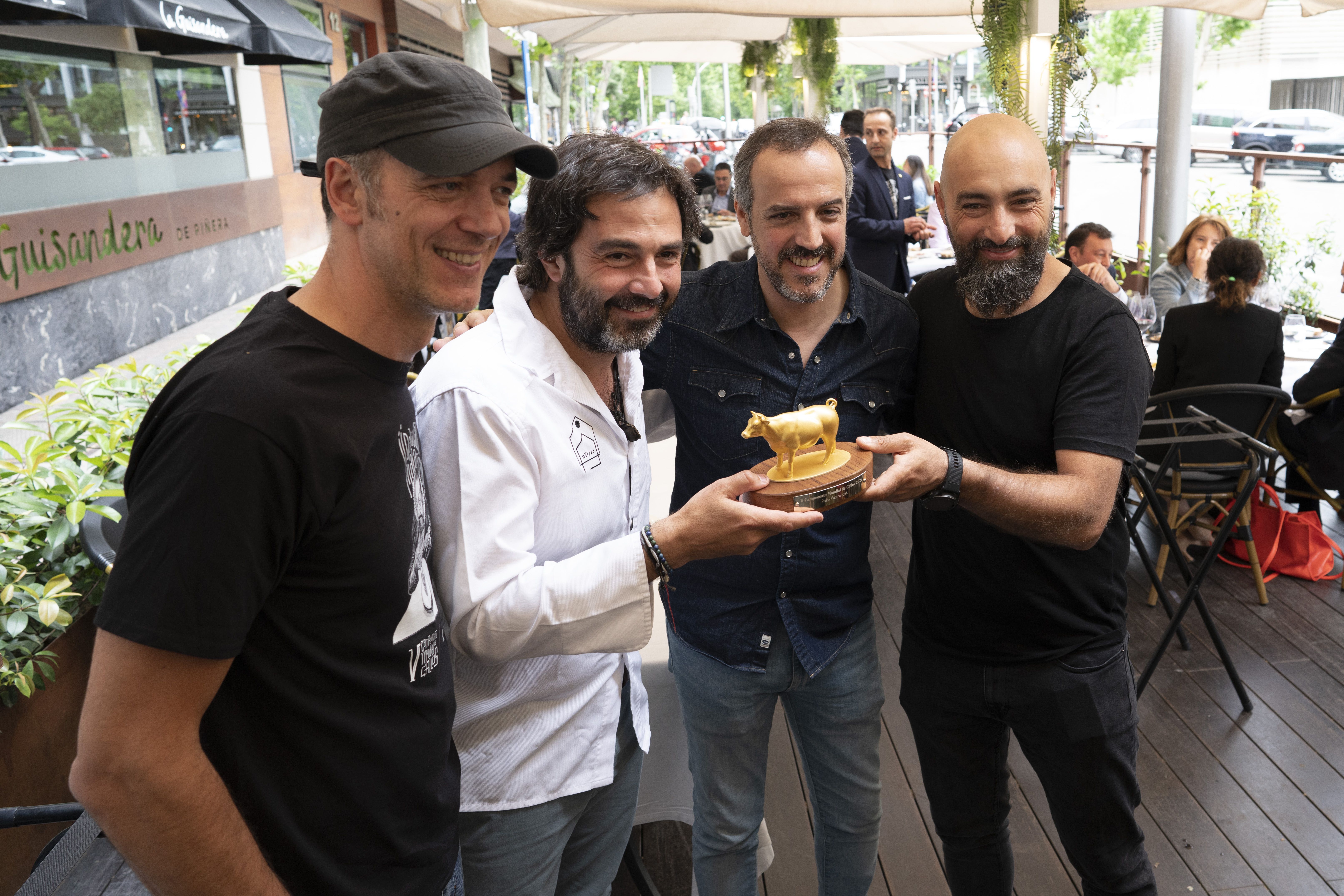 Javier Muñoz Calero, del restaurante Ovillo, gana la 5ª edición del Campeonato Mundial de callos