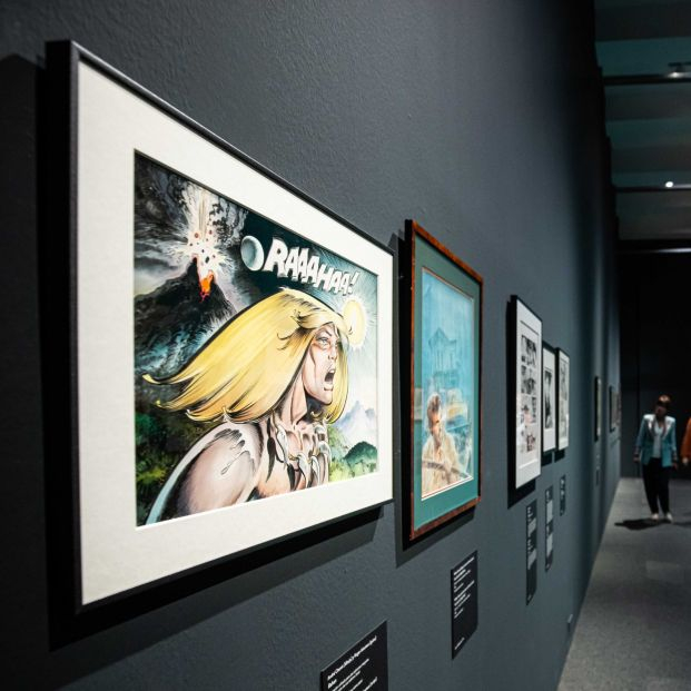 Cómics originales de Tintín, Mafalda, Watchmen y Spider-Man, en el CaixaForum de Madrid