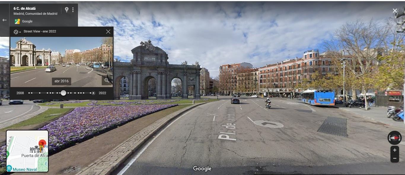 El truco para viajar en el tiempo con Google Maps y ver cómo ha cambiado tu calle con los años