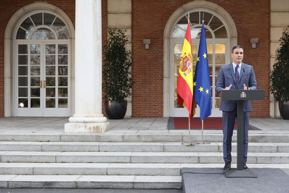 EuropaPress 4272632 presidente gobierno pedro sanchez realiza declaracion institucional