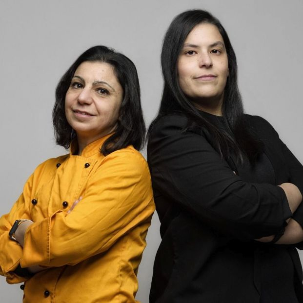 Las hermanas Irene y Eva López del restaurante Loreto de Jumilla. Foto: Gentileza de Irene López