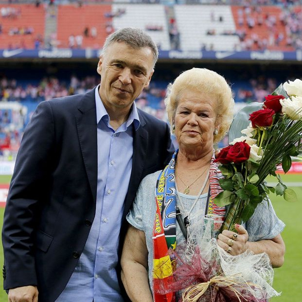 Margarita, la matriarca del Atleti: las flores más famosas del fútbol español