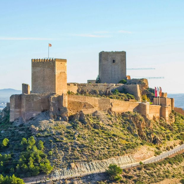 Castillo de Lorca Foto Wikipedia