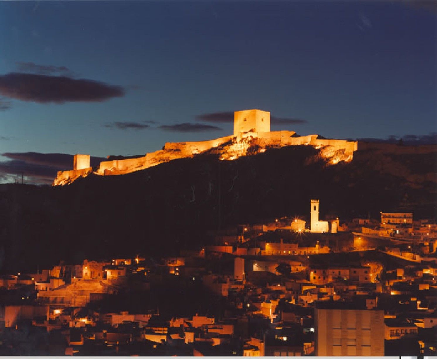 Un plan perfecto: una cena privada con tu pareja, familia o amigos en el Castillo de Lorca. Foto: Ayuntamiento de Lorca