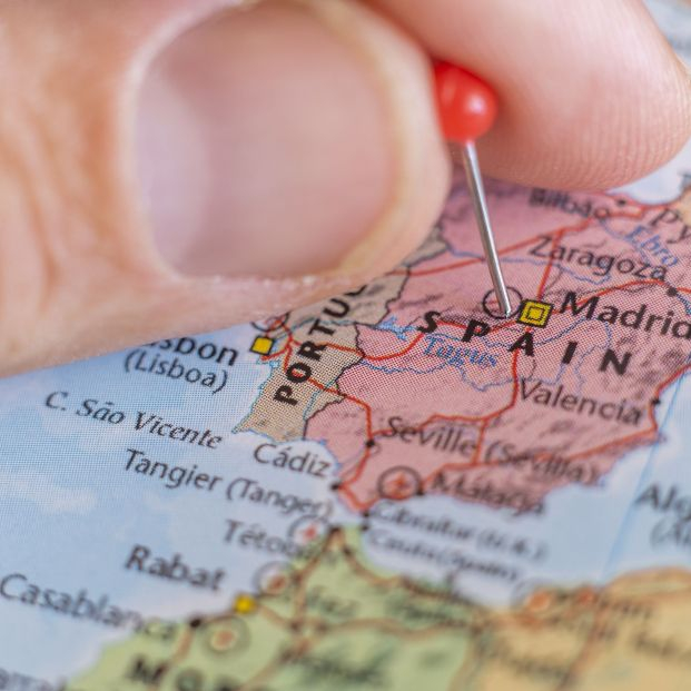 Esta es la ciudad más envejecida de España. bigstock Spain Pin On A World Map Spai 448311919 (1) Esta es la ciudad más envejecida de España. bigstock Spain Pin On A World Map Spai 448311919 (1)