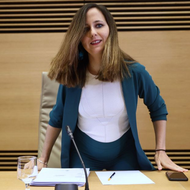 La ministra de Derechos Sociales y Agenda 2030, Ione Belarra, a su llegada a la Comisión de Derechos Sociales y Políticas Integrales de la Discapacidad, en el Congreso de los Diputados