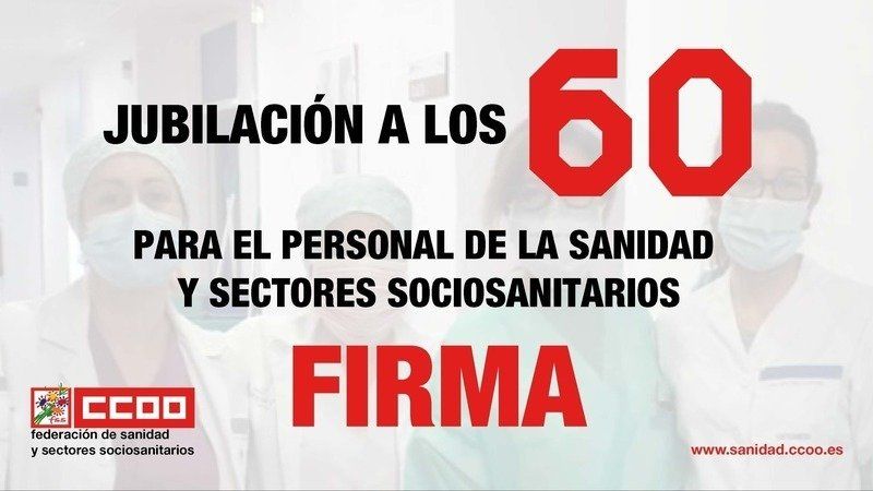 CCOO Jubilación sanitarios