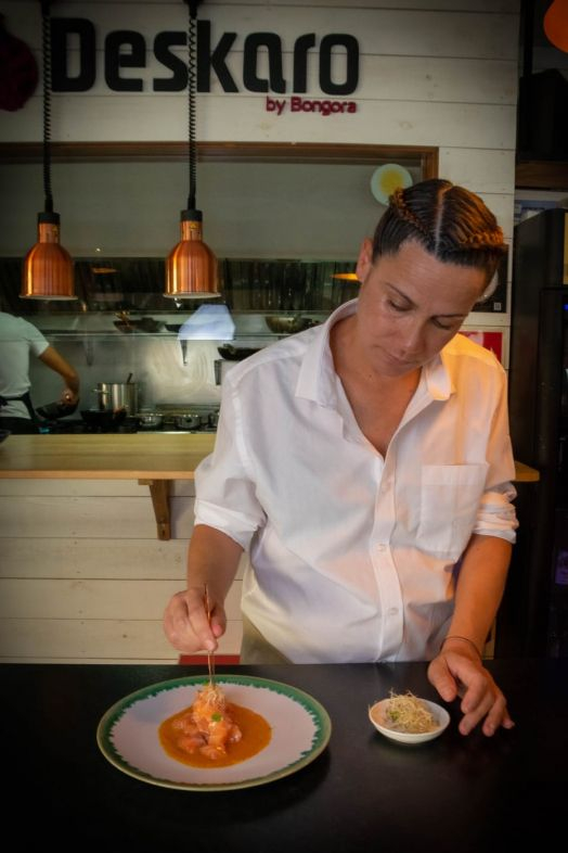 Mariam Porras: "A la Región de Murcia se puede venir a dejarse llevar por lo que salga de la cocina". Foto: Deskaro Mariam Porras: "A la Región de Murcia se puede venir a dejarse llevar por lo que salga de la cocina". Foto: Deskaro