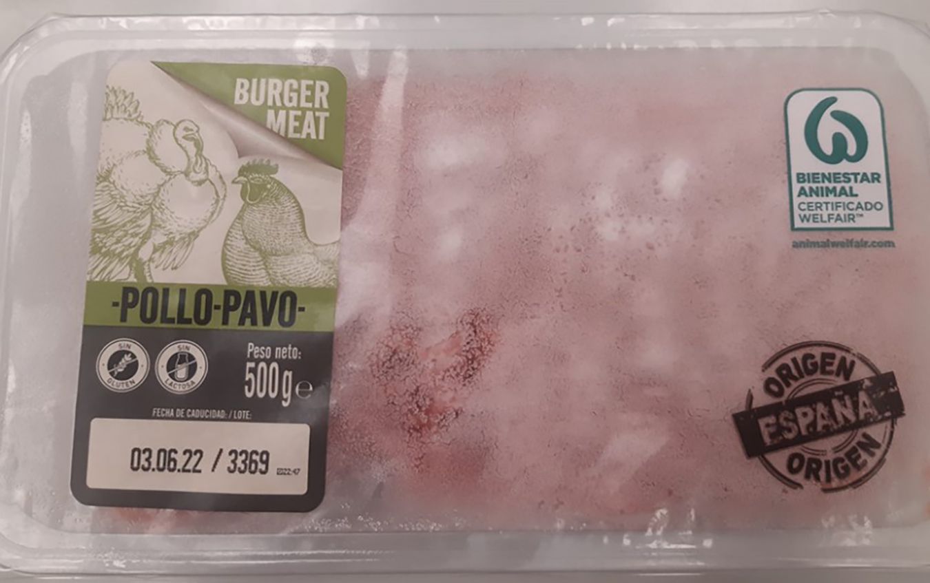 Alerta alimentaria por la presencia de salmonella en esta carne picada de Lidl