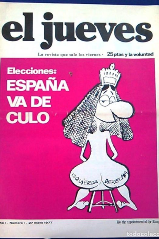 Primer número de El Jueves (27 - 5 - 1977)