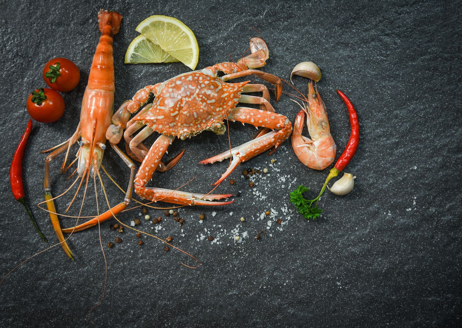 Los mariscos se pueden consumir dentro de una dieta delta