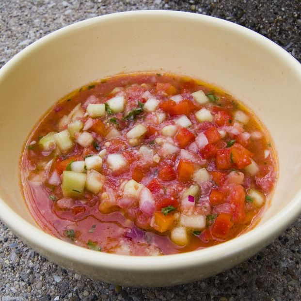 Cómo hacer pipirrana, la receta más fresca del verano. Foto: Wikimedia